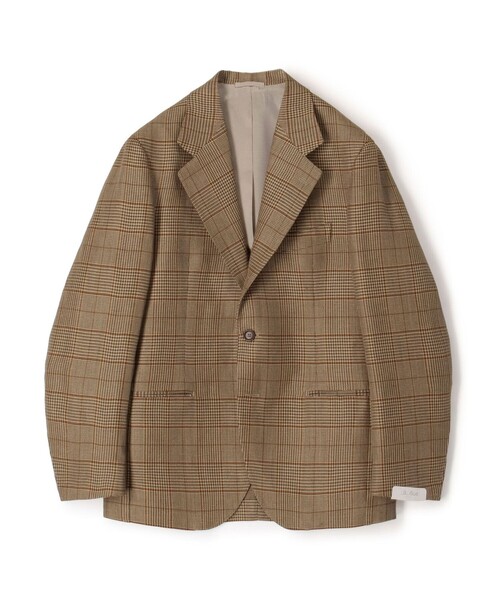 De Petrillo(デペトリロ)の「【別注】De Petrillo CUMA ウールリネン シングルブレステッド3Bジャケット(テーラードジャケット・メンズ・ブラウン系その他・46/48)」の1枚目の写真