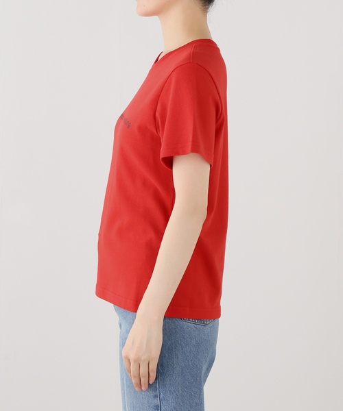 Geek Office(ギークオフィス)の「【Geek Office / ギークオフィス】BERLIN PHOTOBOOK / 002 BFV CENTER LOGO TEE(Tシャツ/カットソー・レディース・レッド・SMALL)」の8枚目の写真