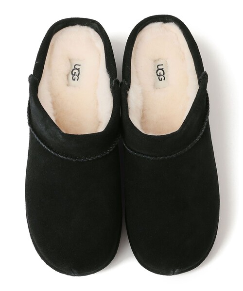 UGG(アグ)の「UGG: W ENWRAP CLOG(スリッポン・レディース・キャメル/ブラック・23/24/25)」の4枚目の写真