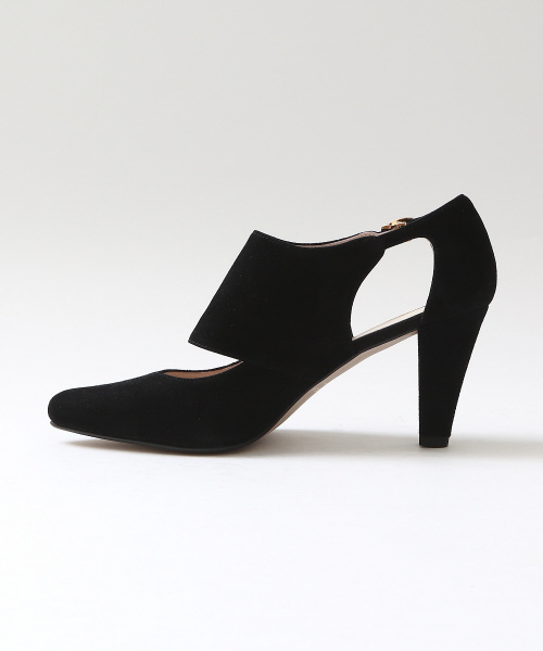 Au BANNISTER(オゥバニスター)の「AU/デザインブーティ(ブーツ・レディース・オレンジ/ブラック/ネイビー・39/36/37/38/35)」の4枚目の写真