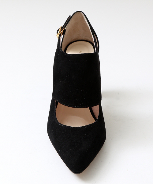 Au BANNISTER(オゥバニスター)の「AU/デザインブーティ(ブーツ・レディース・オレンジ/ブラック/ネイビー・39/36/37/38/35)」の5枚目の写真