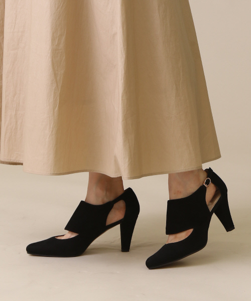 Au BANNISTER(オゥバニスター)の「AU/デザインブーティ(ブーツ・レディース・オレンジ/ブラック/ネイビー・39/36/37/38/35)」の11枚目の写真