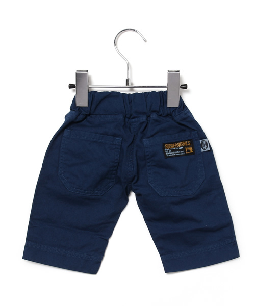 RUGGEDWORKS（ラゲッドワークス）の「ひざ下丈ハーフパンツ（チノパンツ・キッズ・サンドベージュ/ネイビー/ダークネイビー/グレー/ブルー/カーキ・90cm/100cm/120cm/110cm/80ｃｍ/130cm/140cm）」の9枚目の写真