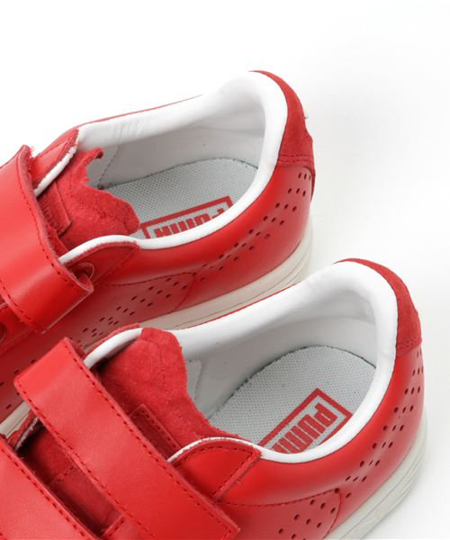 PUMA（プーマ）の「コート スター V FRENCH（スニーカー・メンズ・ホワイト/レッド/ブラック・25.0cm/28.0cm/26.5cm/27.5cm/24.5cm/25.5cm/23.0cm/23.5cm/22.5cm/24.0cm/26.0cm/27.0cm/29.0cm/28.5cm）」の10枚目の写真