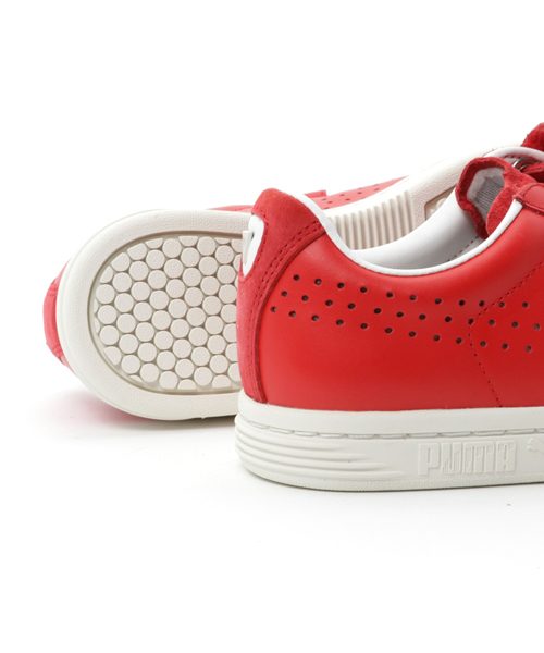 PUMA（プーマ）の「コート スター V FRENCH（スニーカー・メンズ・ホワイト/レッド/ブラック・25.0cm/28.0cm/26.5cm/27.5cm/24.5cm/25.5cm/23.0cm/23.5cm/22.5cm/24.0cm/26.0cm/27.0cm/29.0cm/28.5cm）」の11枚目の写真