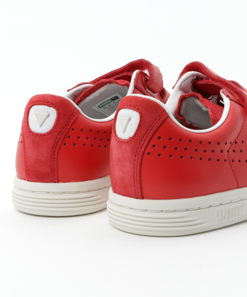 PUMA（プーマ）の「コート スター V FRENCH（スニーカー・メンズ・ホワイト/レッド/ブラック・25.0cm/28.0cm/26.5cm/27.5cm/24.5cm/25.5cm/23.0cm/23.5cm/22.5cm/24.0cm/26.0cm/27.0cm/29.0cm/28.5cm）」の12枚目の写真