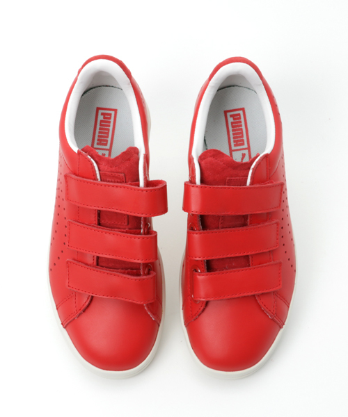 PUMA（プーマ）の「コート スター V FRENCH（スニーカー・メンズ・ホワイト/レッド/ブラック・25.0cm/28.0cm/26.5cm/27.5cm/24.5cm/25.5cm/23.0cm/23.5cm/22.5cm/24.0cm/26.0cm/27.0cm/29.0cm/28.5cm）」の13枚目の写真