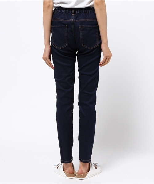 PUNYUS（プニュズ）の「スラッシュスキニーパンツ（デニムパンツ・レディース・ブラック/インディゴブルー/ダークインディゴブルー・1/2/4/3）」の16枚目の写真