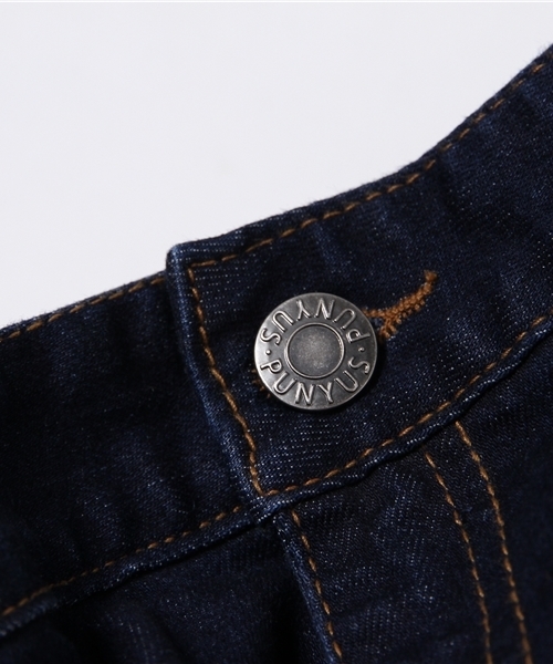PUNYUS（プニュズ）の「スラッシュスキニーパンツ（デニムパンツ・レディース・ブラック/インディゴブルー/ダークインディゴブルー・1/2/4/3）」の11枚目の写真