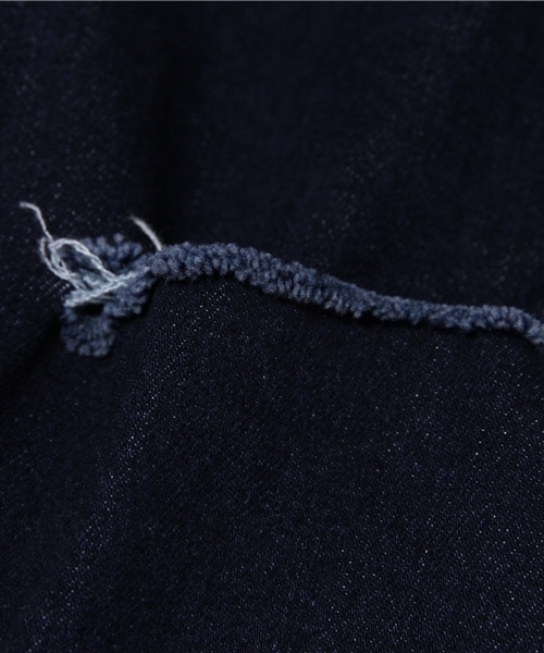 PUNYUS（プニュズ）の「スラッシュスキニーパンツ（デニムパンツ・レディース・ブラック/インディゴブルー/ダークインディゴブルー・1/2/4/3）」の13枚目の写真