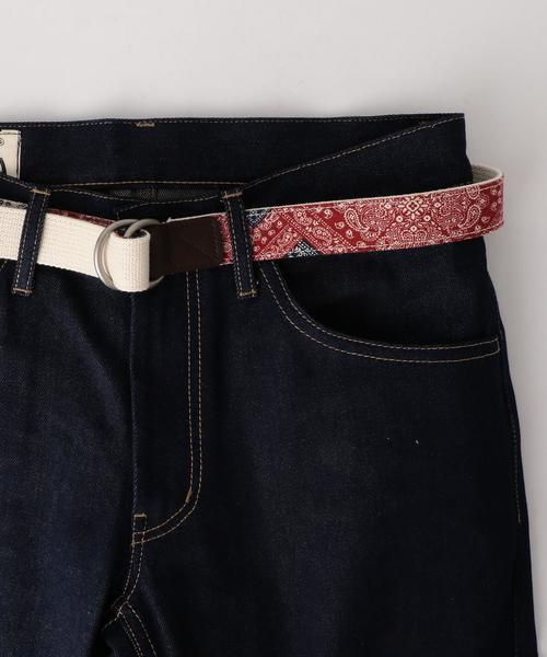 coen（コーエン）の「バンダナベルト（ベルト・メンズ・レッド/ネイビー・FREE）」の6枚目の写真