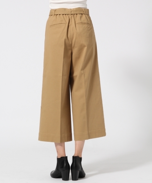 GLOBAL WORK(グローバルワーク)の「ベルトツキチノワイドパンツ/737002(チノパンツ・レディース・ブラウン/ブラック・LARGE/MEDIUM/SMALL)」の12枚目の写真