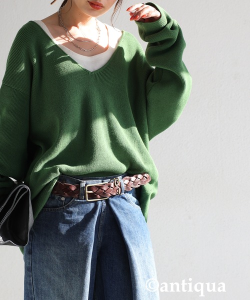 antiqua（アンティカ）の「本革メッシュベルト（ベルト・レディース・ブラック/ブラウン/キャメル/レッド・FREE）」の11枚目の写真