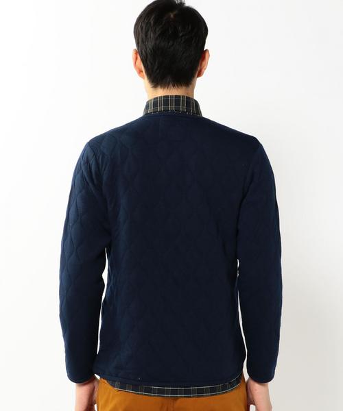 coen（コーエン）の「キルティングジップクルーカーディガン（カーディガン/ボレロ・メンズ・ブラック/ネイビー・MEDIUM/LARGE/X-LARGE/SMALL）」の11枚目の写真