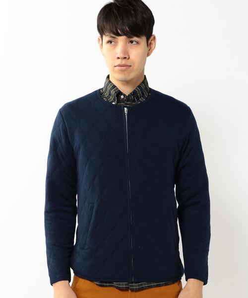 coen（コーエン）の「キルティングジップクルーカーディガン（カーディガン/ボレロ・メンズ・ブラック/ネイビー・MEDIUM/LARGE/X-LARGE/SMALL）」の12枚目の写真