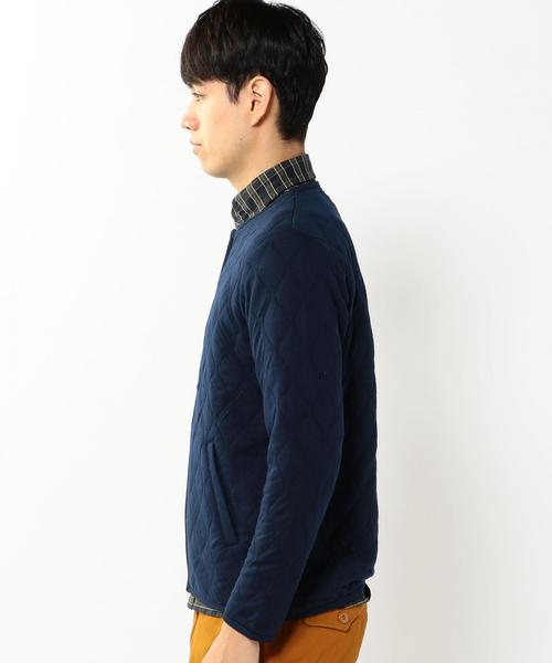 coen（コーエン）の「キルティングジップクルーカーディガン（カーディガン/ボレロ・メンズ・ブラック/ネイビー・MEDIUM/LARGE/X-LARGE/SMALL）」の13枚目の写真