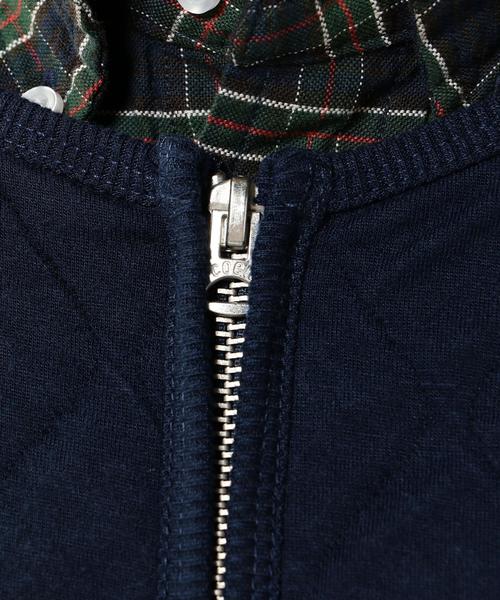 coen（コーエン）の「キルティングジップクルーカーディガン（カーディガン/ボレロ・メンズ・ブラック/ネイビー・MEDIUM/LARGE/X-LARGE/SMALL）」の9枚目の写真