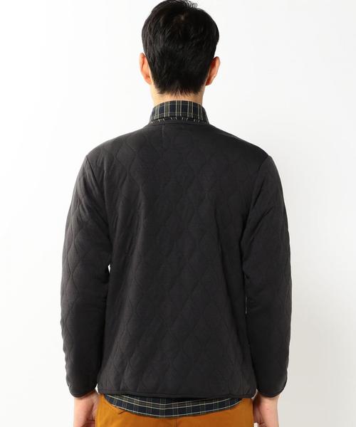 coen（コーエン）の「キルティングジップクルーカーディガン（カーディガン/ボレロ・メンズ・ブラック/ネイビー・MEDIUM/LARGE/X-LARGE/SMALL）」の10枚目の写真