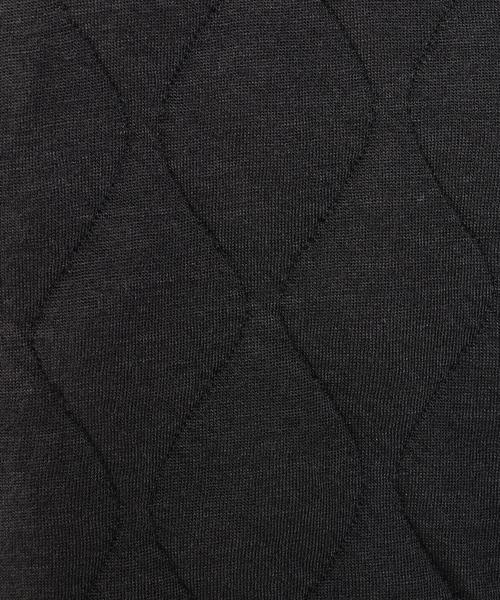 coen（コーエン）の「キルティングジップクルーカーディガン（カーディガン/ボレロ・メンズ・ブラック/ネイビー・MEDIUM/LARGE/X-LARGE/SMALL）」の4枚目の写真