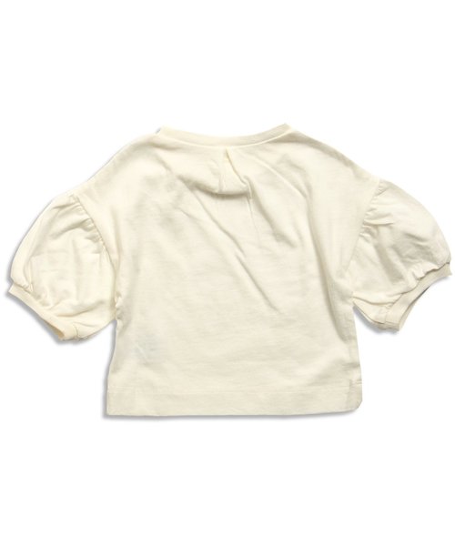 apres les cours(アプレレクール)の「袖バルーンTシャツ(Tシャツ/カットソー・キッズ・レッド/オフホワイト/ネイビー・140/80/100/120/110/130/90)」の5枚目の写真