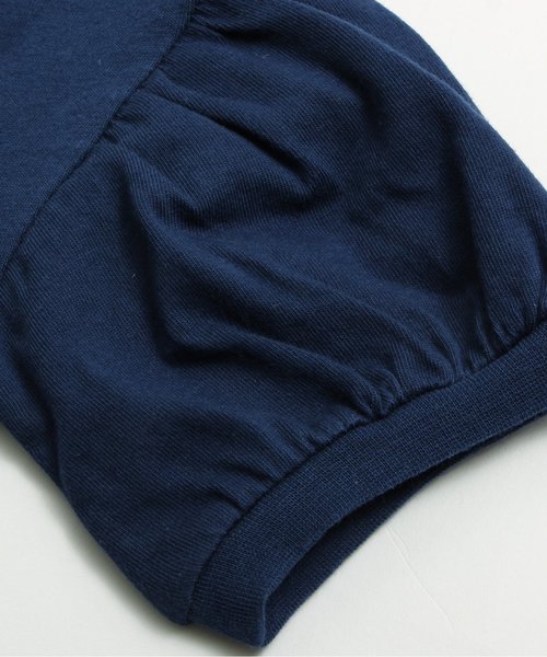 apres les cours(アプレレクール)の「袖バルーンTシャツ(Tシャツ/カットソー・キッズ・レッド/オフホワイト/ネイビー・140/80/100/120/110/130/90)」の8枚目の写真