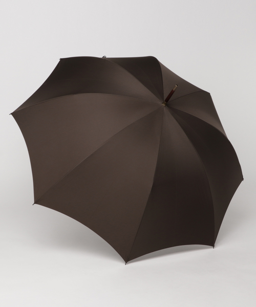 FOX UMBRELLAS（フォックスアンブレラズ）の「FOX UMBRELLAS 傘 Tube Dark Grained FXGT1DGG（長傘・メンズ・ネイビー/ブラック/ブラウン・FREE）」の4枚目の写真