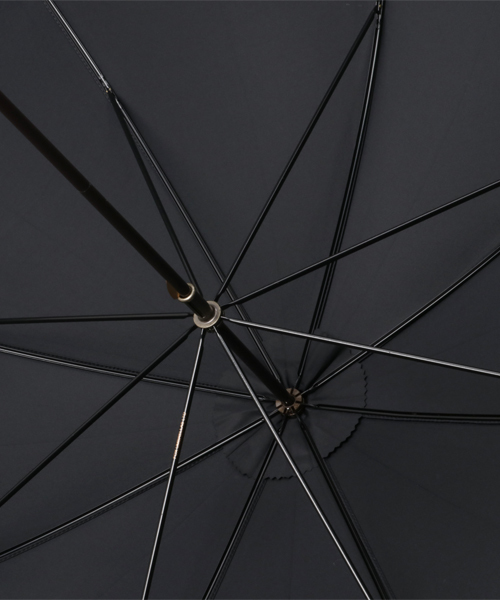 FOX UMBRELLAS（フォックスアンブレラズ）の「FOX UMBRELLAS 傘 Tube Dark Grained FXGT1DGG（長傘・メンズ・ネイビー/ブラック/ブラウン・FREE）」の8枚目の写真