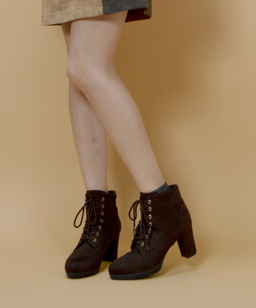 archives（アルシーヴ）の「レースアップブーツ（ブーツ・レディース・モカ/ブラック/ダークブラウン・MEDIUM/LARGE）」の8枚目の写真