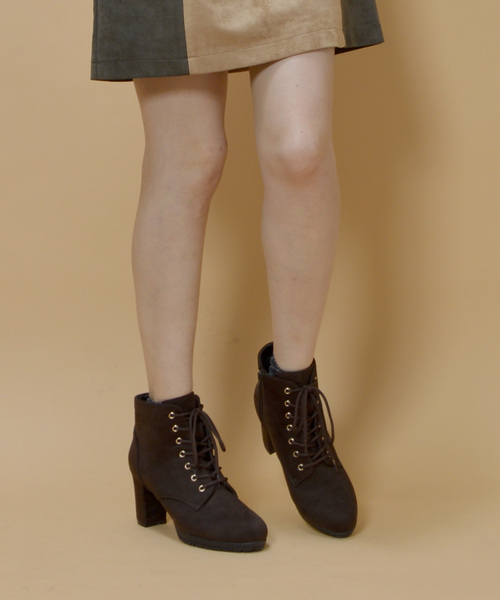 archives（アルシーヴ）の「レースアップブーツ（ブーツ・レディース・モカ/ブラック/ダークブラウン・MEDIUM/LARGE）」の10枚目の写真