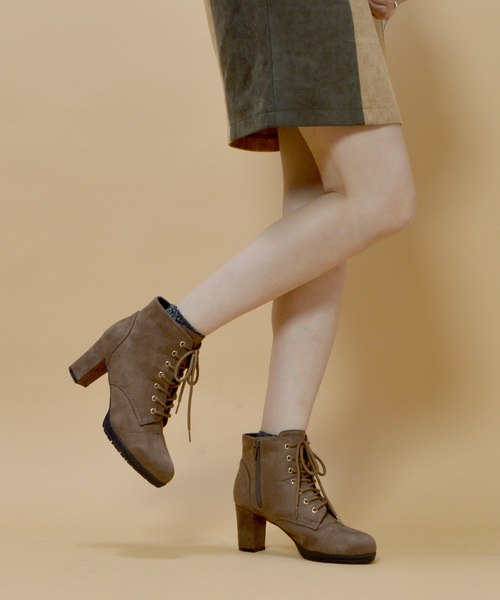 archives（アルシーヴ）の「レースアップブーツ（ブーツ・レディース・モカ/ブラック/ダークブラウン・MEDIUM/LARGE）」の12枚目の写真