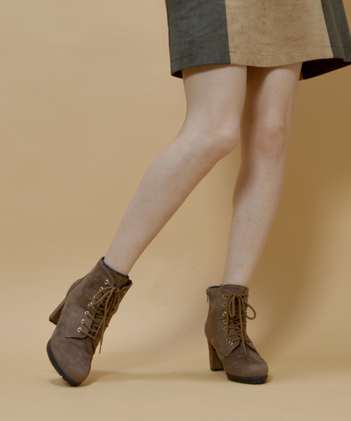 archives（アルシーヴ）の「レースアップブーツ（ブーツ・レディース・モカ/ブラック/ダークブラウン・MEDIUM/LARGE）」の13枚目の写真