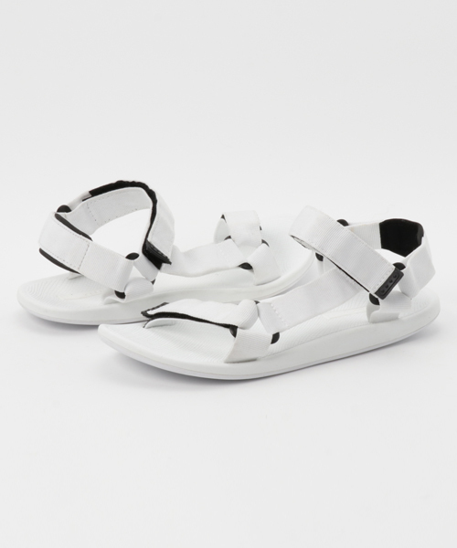 LAKOLE（ラコレ）の「STスポーツサンダル / LAKOLE（サンダル・メンズ・ホワイト/イエロー/アクア/ピンク×イエロー/オレンジ・25.5cm/26.5cm/27.5cm/22.5cm/23.5cm/24.5cm）」の2枚目の写真