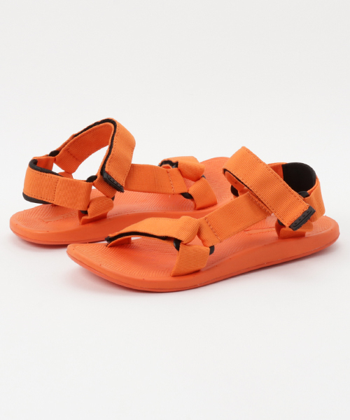 LAKOLE（ラコレ）の「STスポーツサンダル / LAKOLE（サンダル・メンズ・ホワイト/イエロー/アクア/ピンク×イエロー/オレンジ・25.5cm/26.5cm/27.5cm/22.5cm/23.5cm/24.5cm）」の5枚目の写真