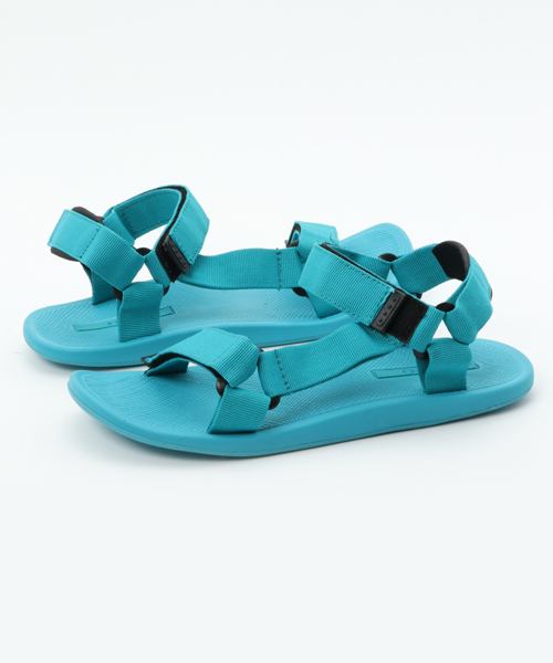 LAKOLE（ラコレ）の「STスポーツサンダル / LAKOLE（サンダル・メンズ・ホワイト/イエロー/アクア/ピンク×イエロー/オレンジ・25.5cm/26.5cm/27.5cm/22.5cm/23.5cm/24.5cm）」の3枚目の写真