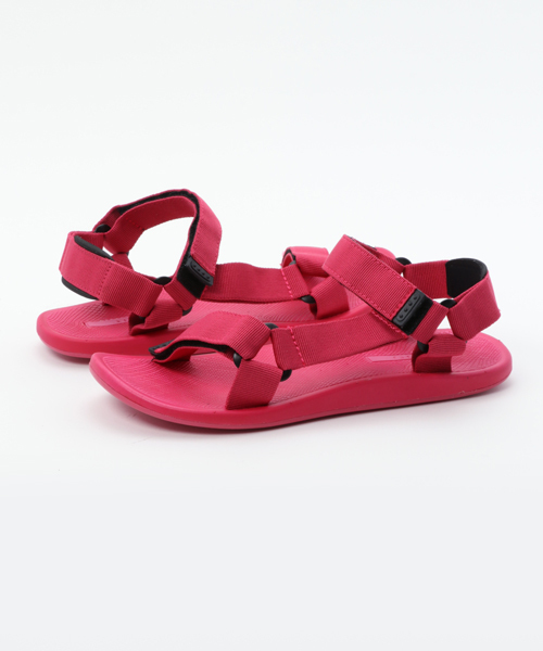 LAKOLE（ラコレ）の「STスポーツサンダル / LAKOLE（サンダル・メンズ・ホワイト/イエロー/アクア/ピンク×イエロー/オレンジ・25.5cm/26.5cm/27.5cm/22.5cm/23.5cm/24.5cm）」の4枚目の写真