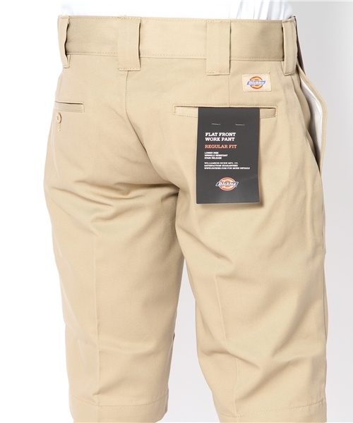 Dickies(ディッキーズ)の「5分丈チノショーツ (カーゴパンツ・メンズ・ブラック/グレイッシュベージュ/レッド・SMALL/MEDIUM/LARGE/X-LARGE)」の7枚目の写真