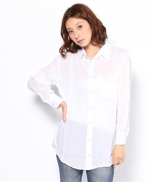 NANO universe | FF/レーヨンシャツ カシュクール(シャツ/ブラウス)