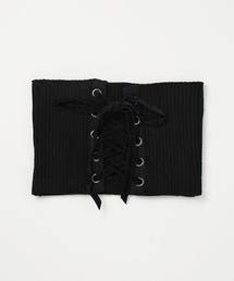 SLY | LACE UP RIB CORSET(ベルト)