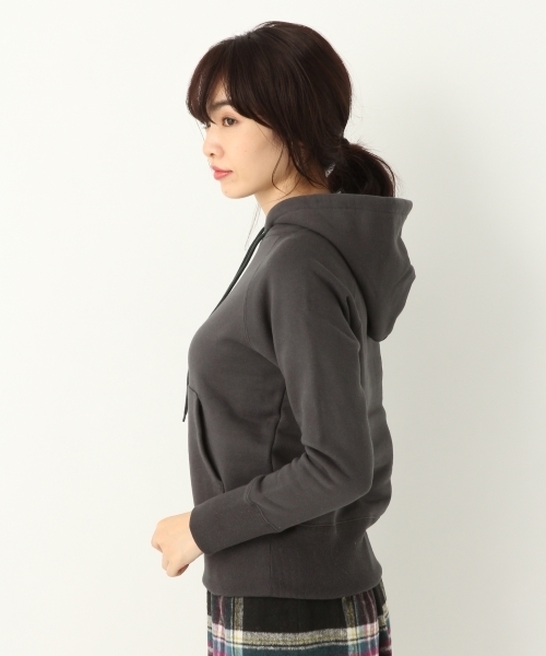 A part by（アパートバイ）の「Cウラケプルパーカー 　777481（パーカー・レディース・チャコールグレー/パープル/オフホワイト・FREE）」の10枚目の写真