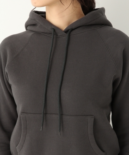 A part by（アパートバイ）の「Cウラケプルパーカー 　777481（パーカー・レディース・チャコールグレー/パープル/オフホワイト・FREE）」の7枚目の写真