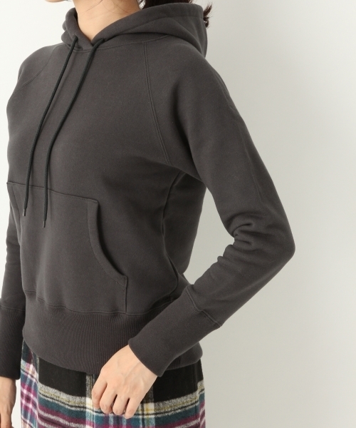 A part by（アパートバイ）の「Cウラケプルパーカー 　777481（パーカー・レディース・チャコールグレー/パープル/オフホワイト・FREE）」の9枚目の写真