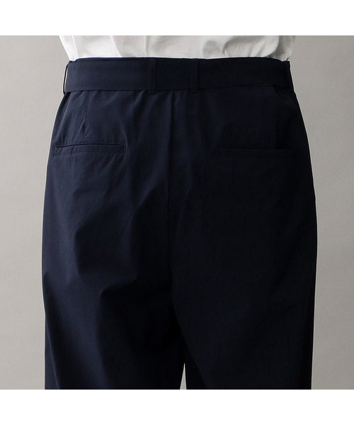 21年秋冬新作 Prime パンツ Mens セール Guild Guild Guild ベルテッドワイドテーパード パンツ Guild Prime ギルドプライム のファッション