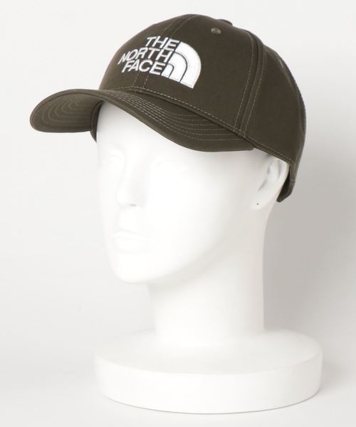 THE NORTH FACE(ザノースフェイス)の「ザ・ノース・フェイス TNFロゴキャップ(キャップ・メンズ・カーキ/グリーン/カモフラージュ/ネイビー/ブラック/インディゴブルー/レッド/グリーン系その他/グリーン系その他2/ダークブルー/ダークグリーン/イエロー/ベージュ・FREE)」の3枚目の写真