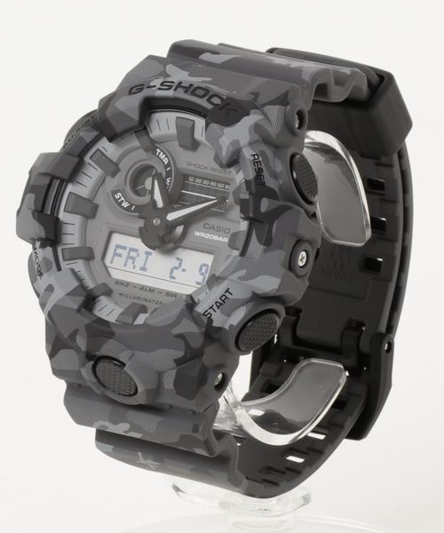 CASIO G-SHOCK GA-700CM-8AJF 迷彩柄 グレー GA-700CY-1AJF | CASIO