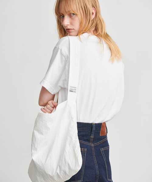 kha:ki（カーキ）の「「KHA:KI / カーキ」ミリタリーサコッシュ　L（ショルダーバッグ・レディース・ブラック/ライトベージュ/ホワイト/カーキ/ベージュ・FREE）」の15枚目の写真