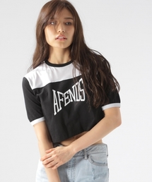 【AFENDS（アフェンズ）】Wild Is The Wind Crop TEE