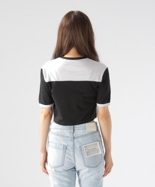 Afends（アフェンズ）の「【AFENDS（アフェンズ）】Wild Is The Wind Crop TEE（Tシャツ/カットソー・レディース・ホワイト/ブラック・SMALL/MEDIUM）」の7枚目の写真