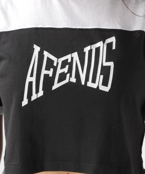 Afends（アフェンズ）の「【AFENDS（アフェンズ）】Wild Is The Wind Crop TEE（Tシャツ/カットソー・レディース・ホワイト/ブラック・SMALL/MEDIUM）」の10枚目の写真