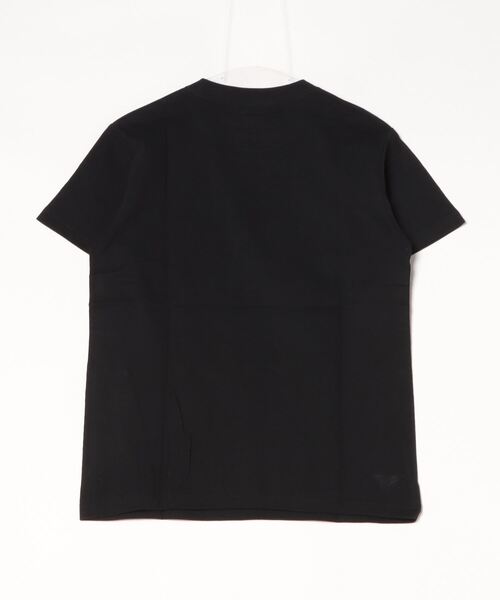 Sync.(スィンク)の「Sync.【D*FACE】TEE "FLYING SMILE"(Tシャツ/カットソー・メンズ・ブラック・LARGE/MEDIUM/SMALL/X-LARGE)」の2枚目の写真
