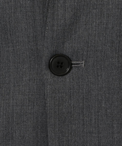 green label relaxing（グリーンレーベルリラクシング）の「NM ウォッシャブルサージ 2B M70 ジャケット ＜ストレッチ / 機能性＞（テーラードジャケット・メンズ・グレー/ダークブラウン/ネイビー・S/M/L）」の9枚目の写真